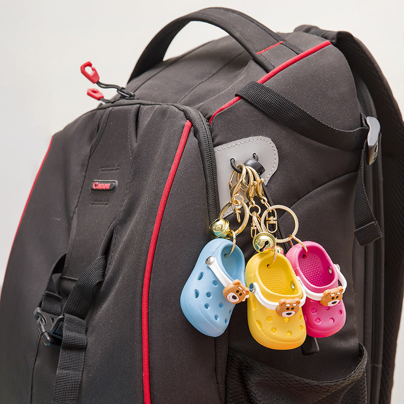 Wholesale Creative cute mini hole shoes keychain